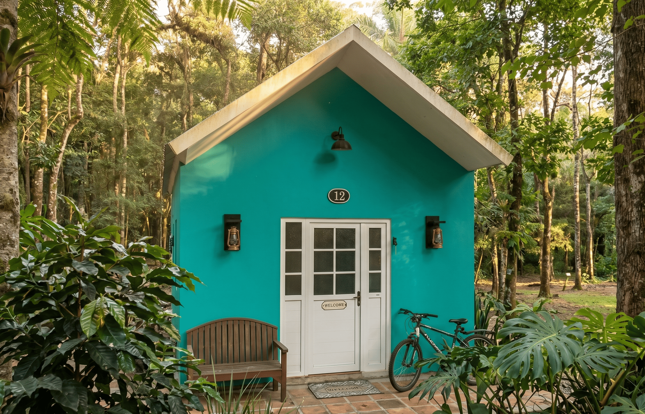 Cabaña en el bosque